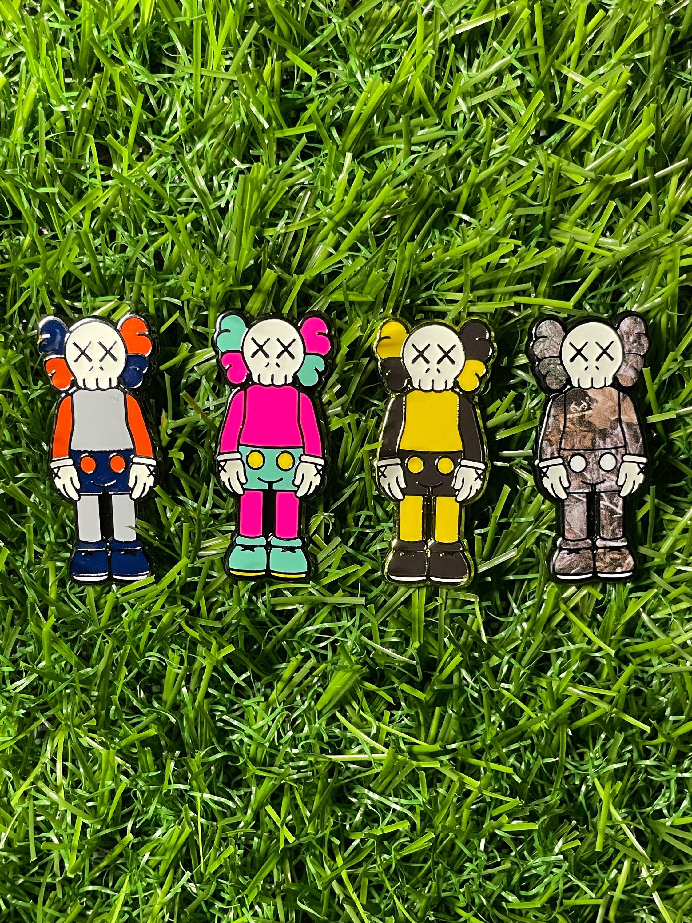 Croc Charms 6pk, Kaws Art Charms, New Croc Charms , Fashion, Shoe Accessories, Birthday Gift Ideas