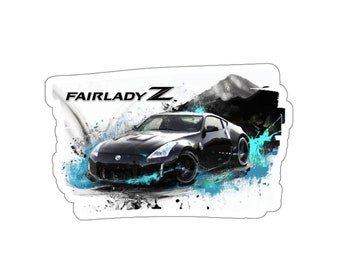 JDM Tuner Nissan Fairlady Z Die-Cut klistermärken