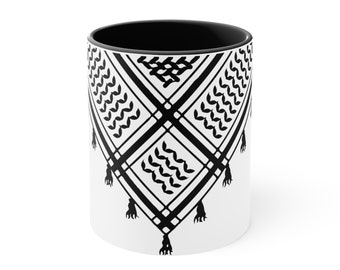 Keffiyeh design Coffee Mug