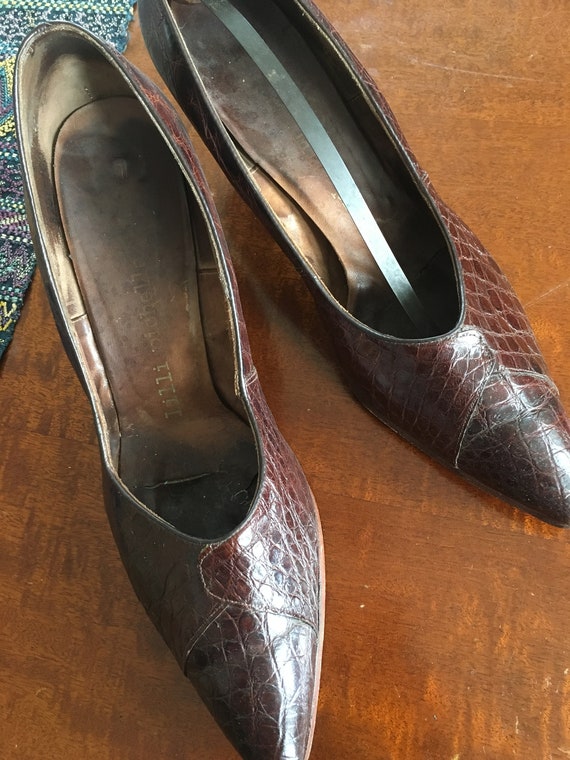 1960's Leather Pumps - image 5