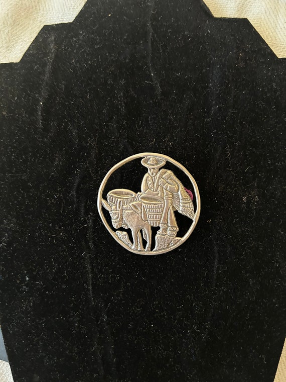 Mexican Silver Pin