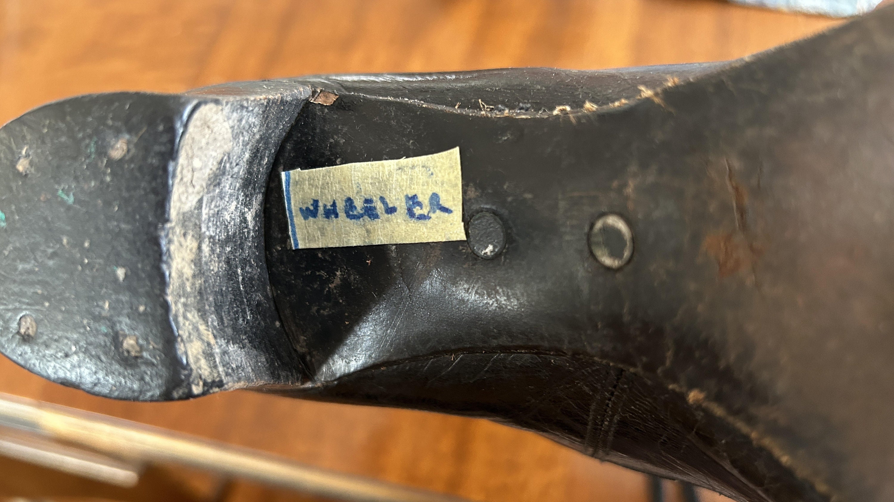 1490 virginia leather high boots