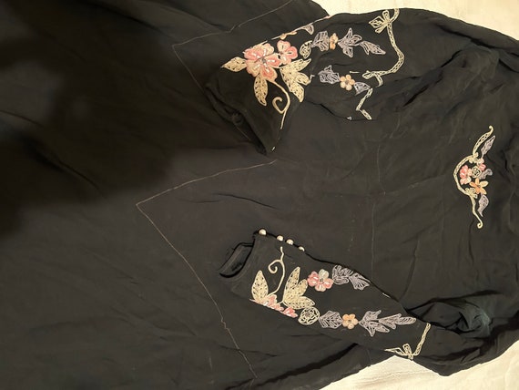 Wells Dress Navy Embroidery