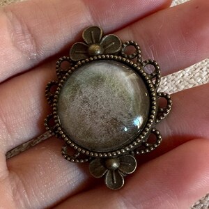 vintage ring with abstract art by Sunny Meraki / BOHO RING