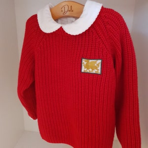 Welsh Wales Knitted Jumper Kids