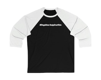 Unisex 34 Sleeve Baseball Tee