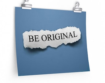 Matte Horizontal Poster, Fine Art Paper Print