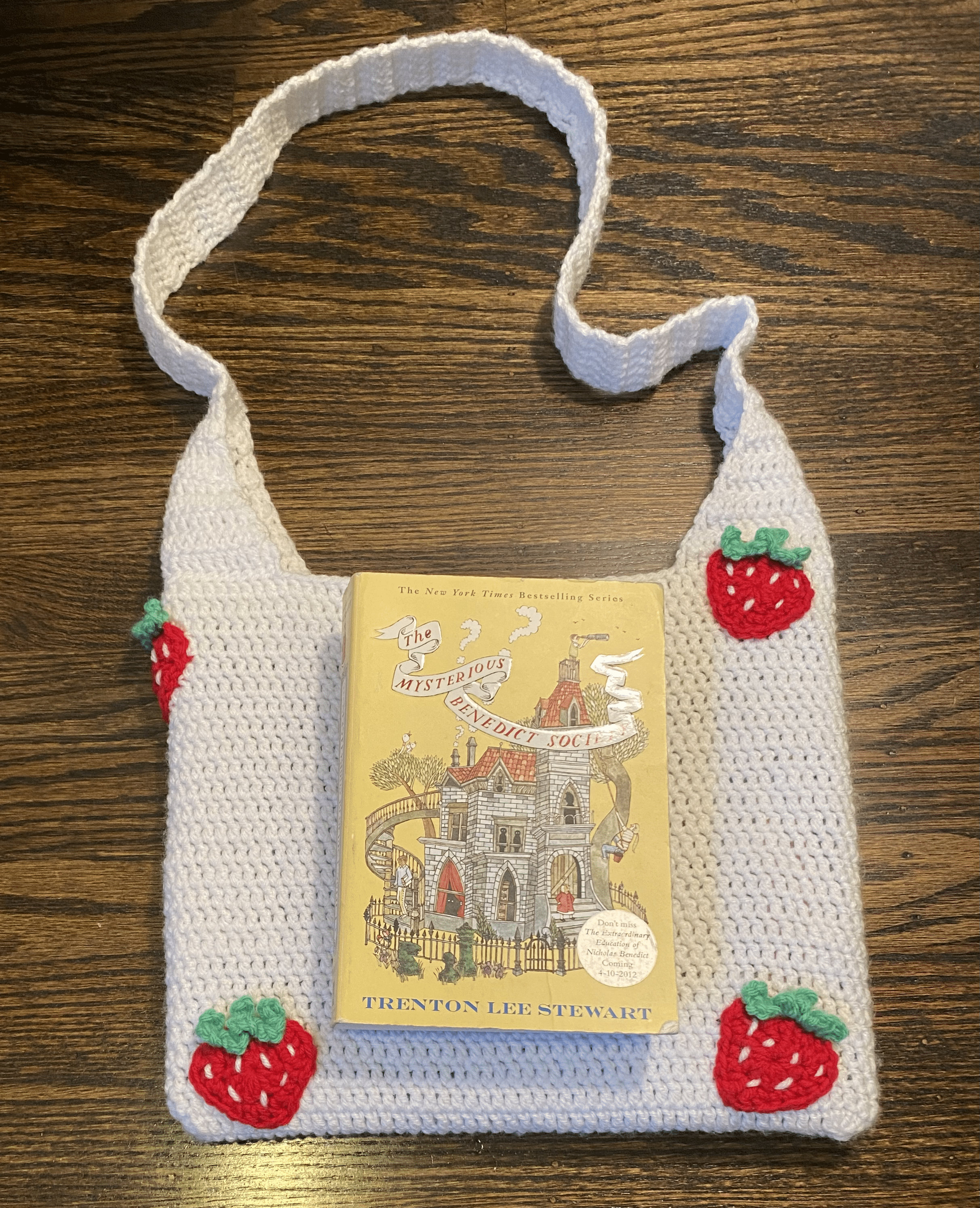 Crochet Strawberry Tote Bag Etsy