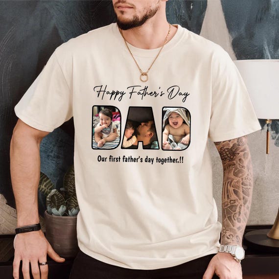 Shirt Personnalisé Tee Shirt Papa Et Fils Assorti Notre Première
