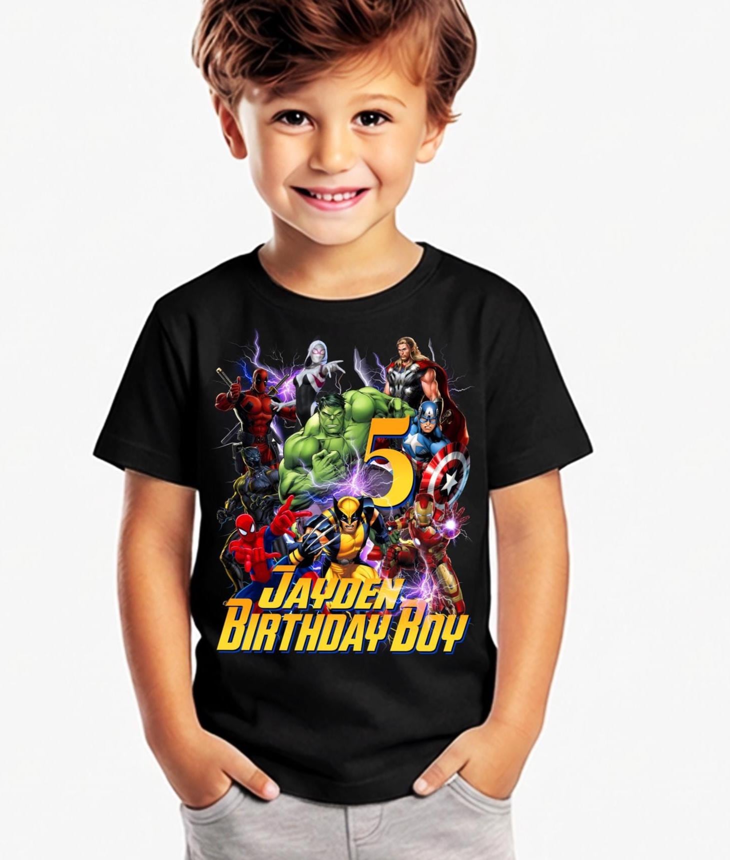 Marvel - Boxer De Bain garçon imprimé Avengers - Bleu marine - - nu