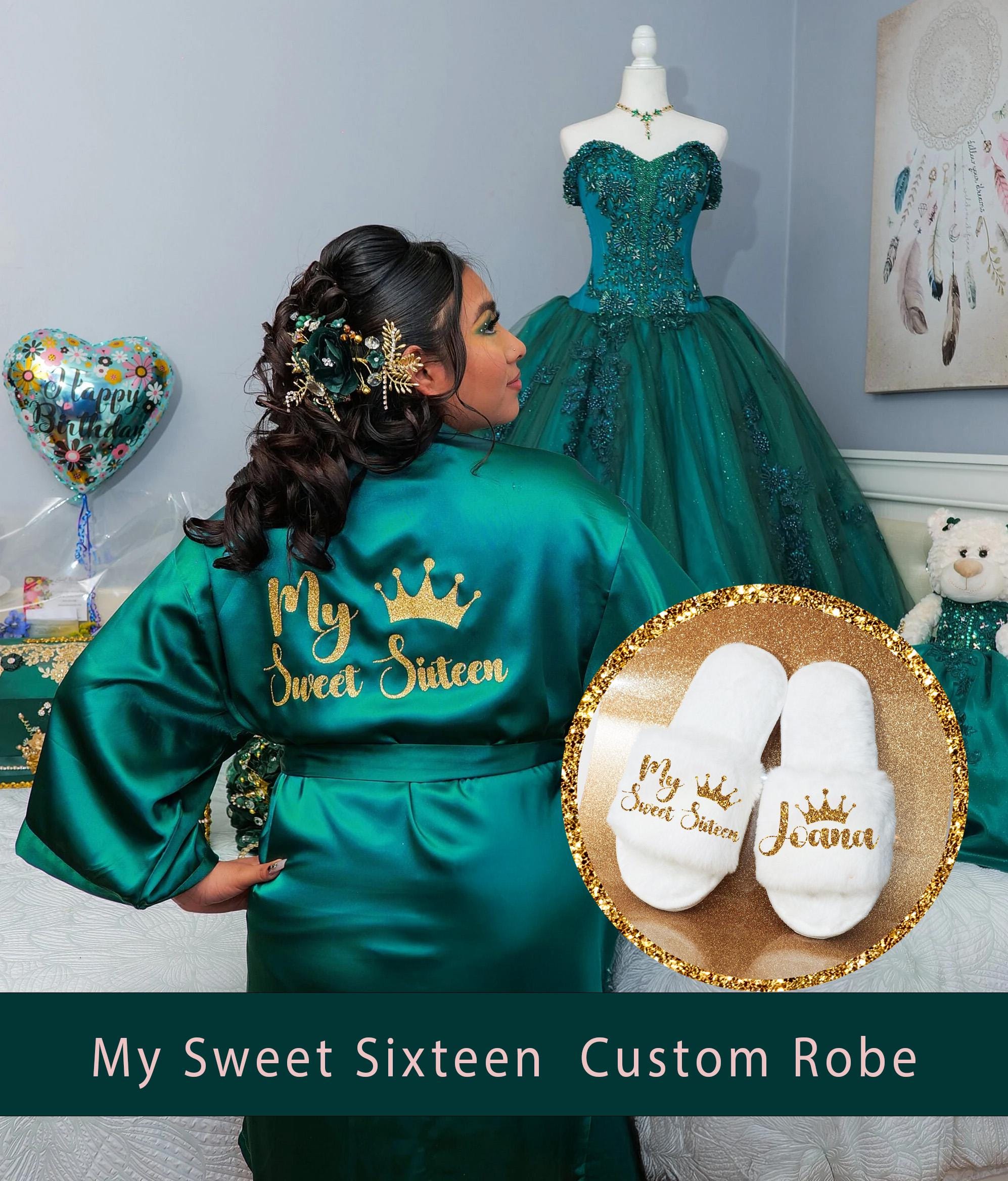 Sweet 16 Emerald Green Dresses - Etsy Sweet 16 Emerald Green Dresses - Etsy