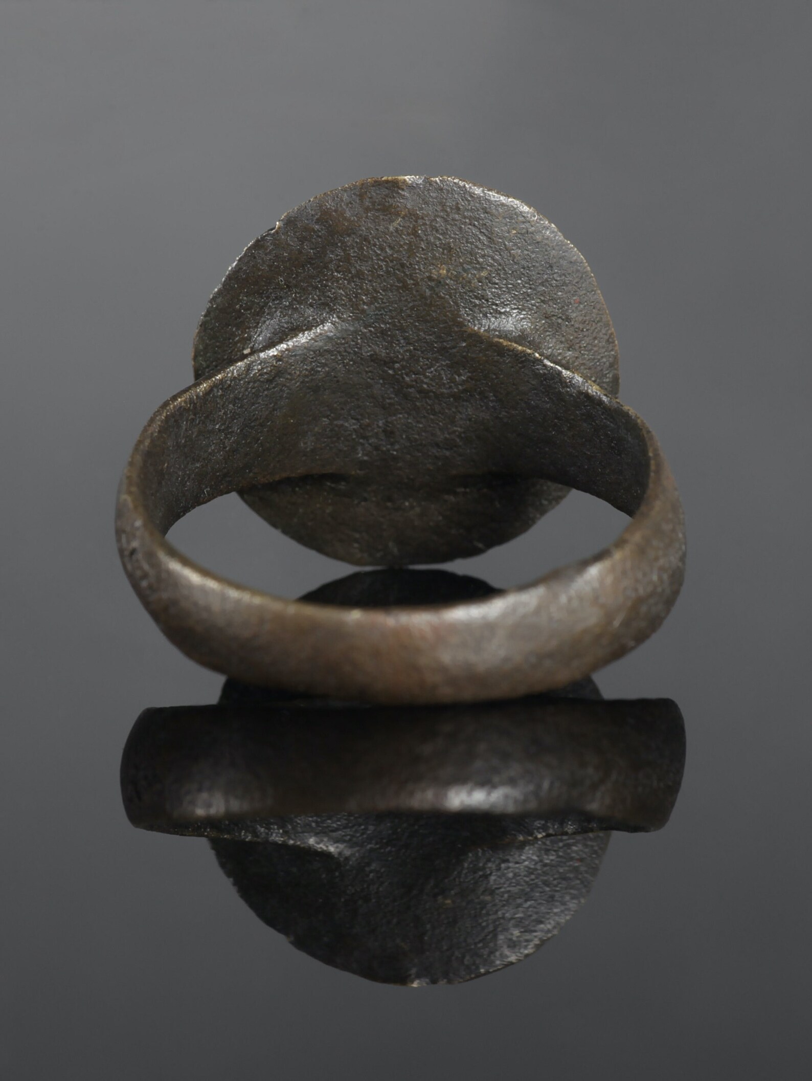 Engraved Bronze Medieval Ring | Flying Beast Artifact, 1400-1600s - Etsy