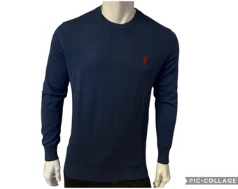 RALPH LAUREN CREW Neck Long Sleeve Jumper For Men