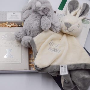 Coniglietto l regalo per neonati unisex l regalo per baby shower l regalo per future mamme l set regalo biglietti per le tappe fondamentali del bambino l regalo per neonato