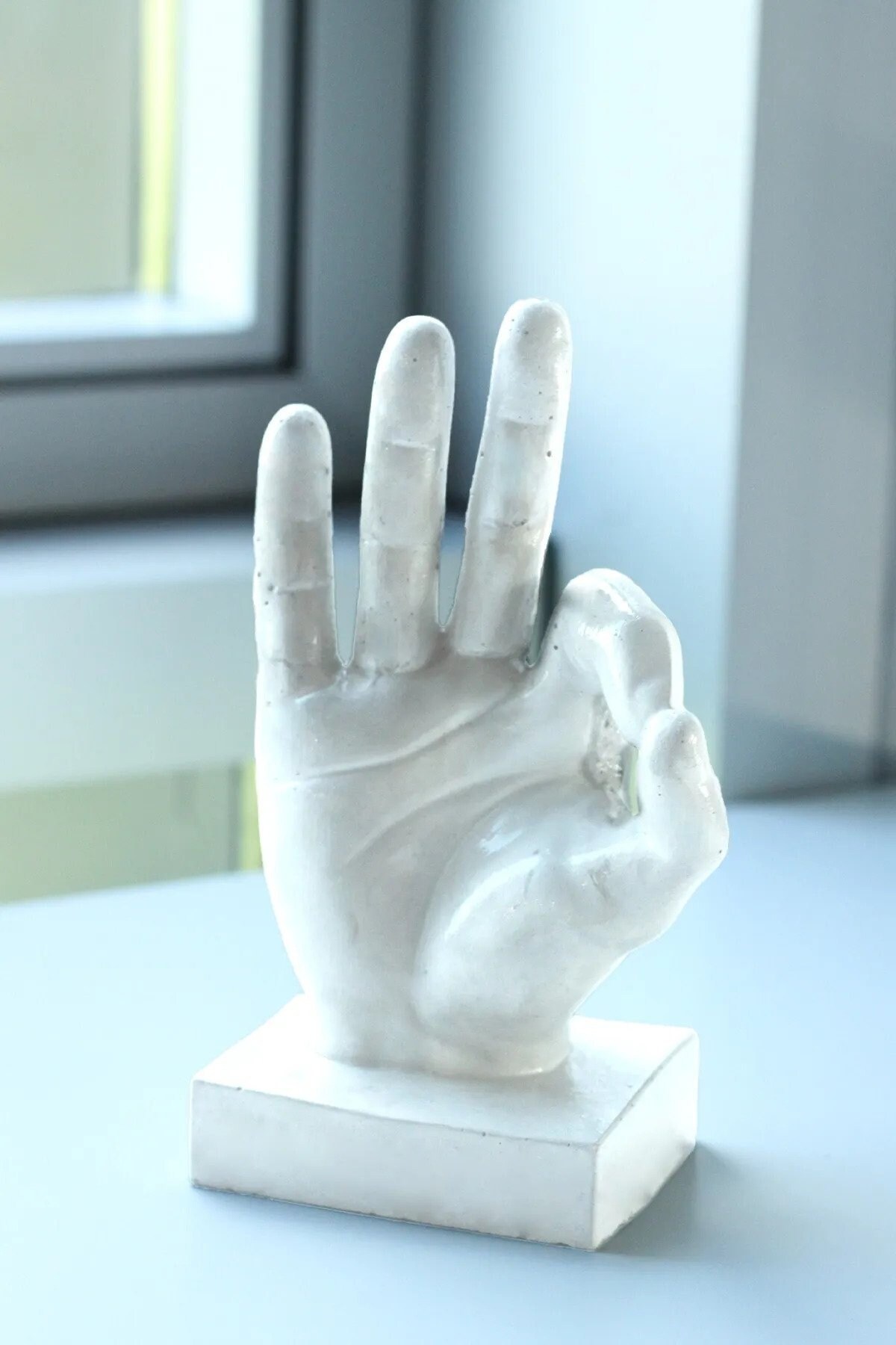 Jewellery Storage Hand Ring Holder Hand Sculpture Hand Etsy
