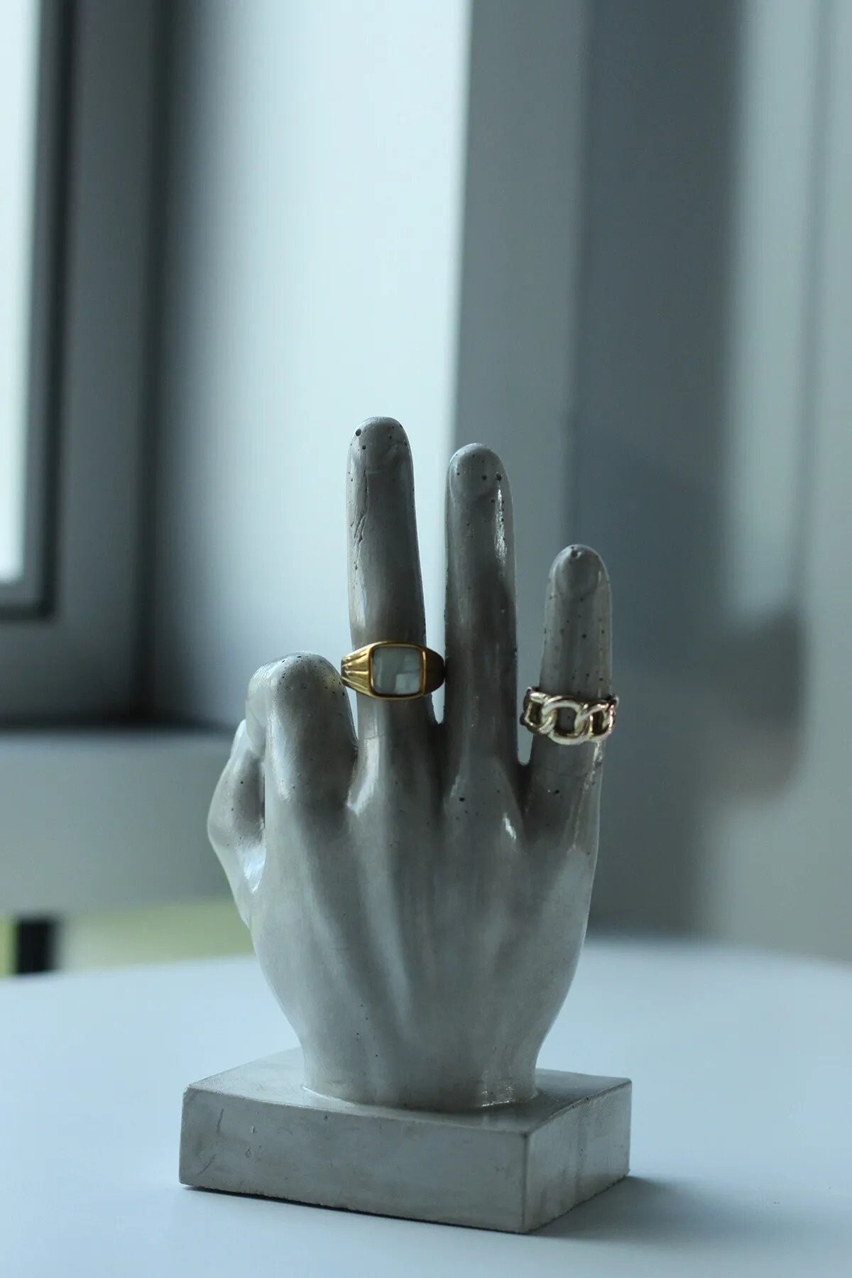 Jewellery Storage Hand Ring Holder Hand Sculpture Hand Etsy