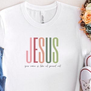 Christian Merch T-shirt Jesus Shirt Religious Gifts for Christian Religious Shirts Faith Shirts Bible Verse T-shirts Religious Shirts