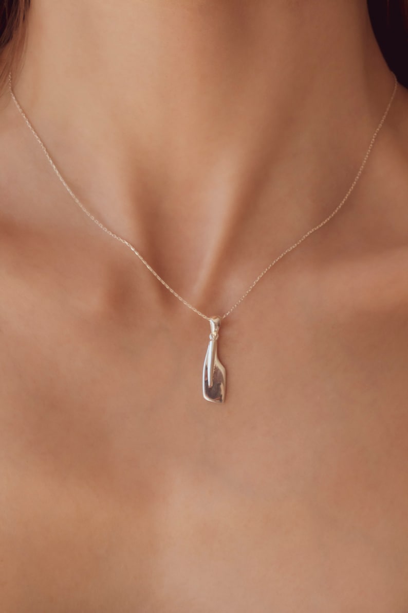 Rowing Oar Necklace 925 Silver // Perfect Gift for Rowers // Etsy