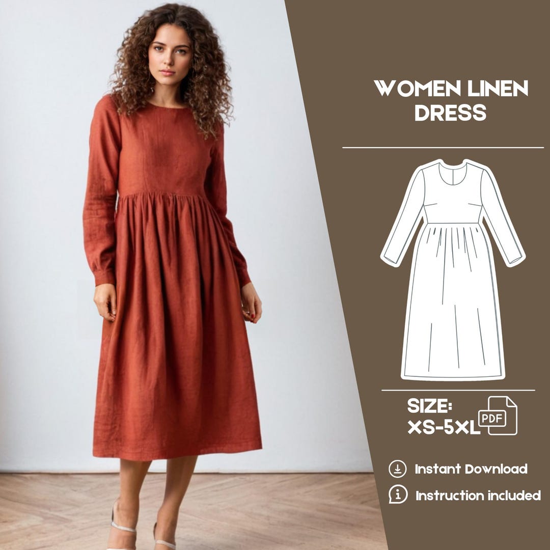 ＊りょ〜＊A&S front slit long gather dress il_1080xN.6600117104_8ub1.jpg