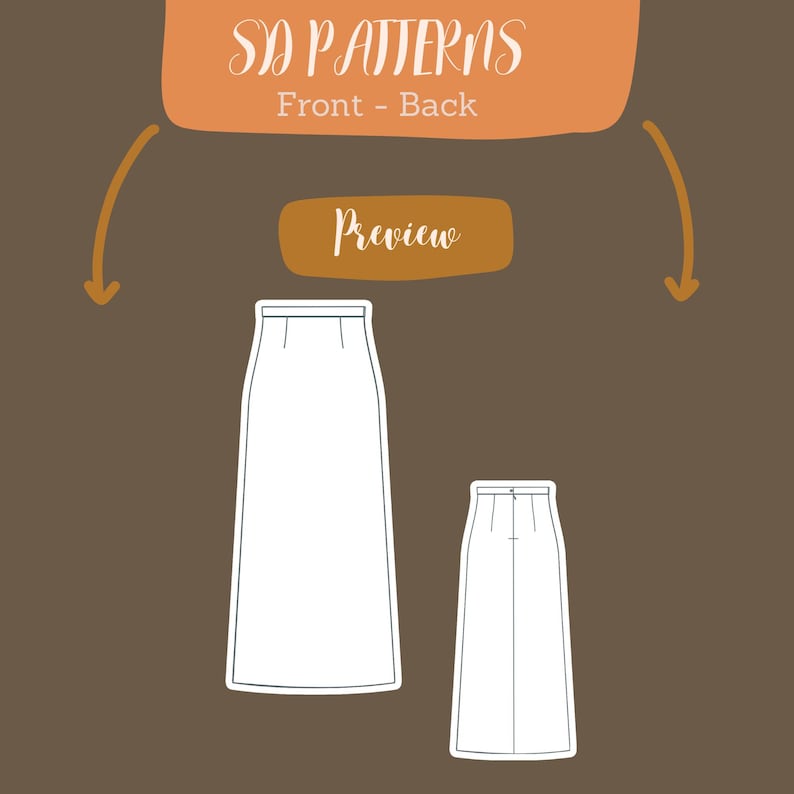 Patrón de costura de dos piezas de top corto y falda larga en PDF / Tallas XS-5XL / Conjunto de verano para hacer uno mismo / Patrón de costura para principiantes / Conjunto de lino imagen 2
