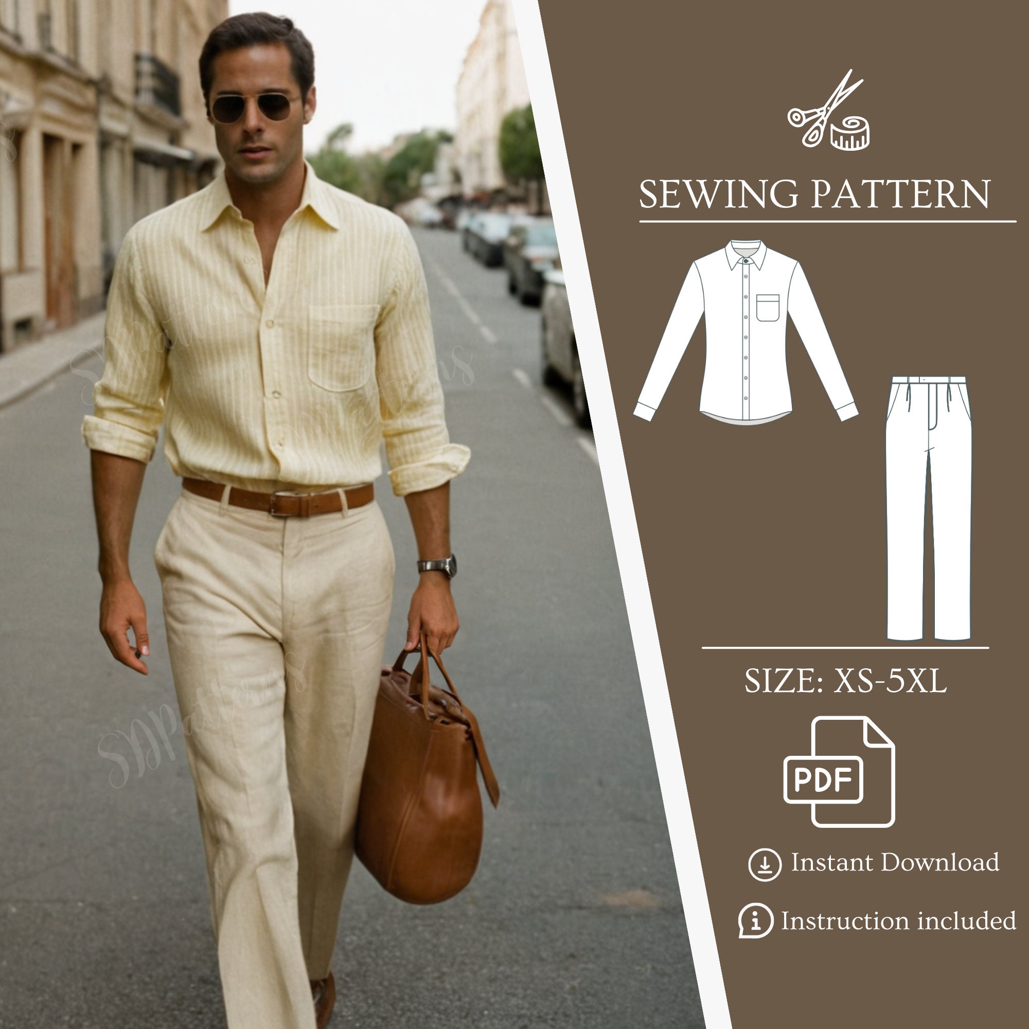 Khaki Sweatpants For Men Mens Autumn And Winter High Street
