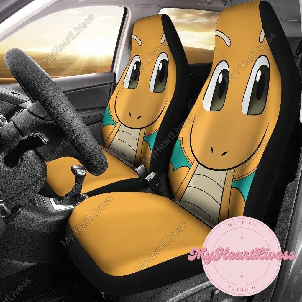 Dragonite PKM Car Seat Covers, Dragonite Car Seat Covers