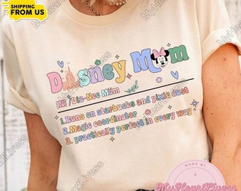 Chemise de maman Disney, chemise de maman magique Minnie Best Mom Ever, t-shirt Minnie femmes drôle, sweat-shirt Minnie Mouse, chemise de maman Disneyland