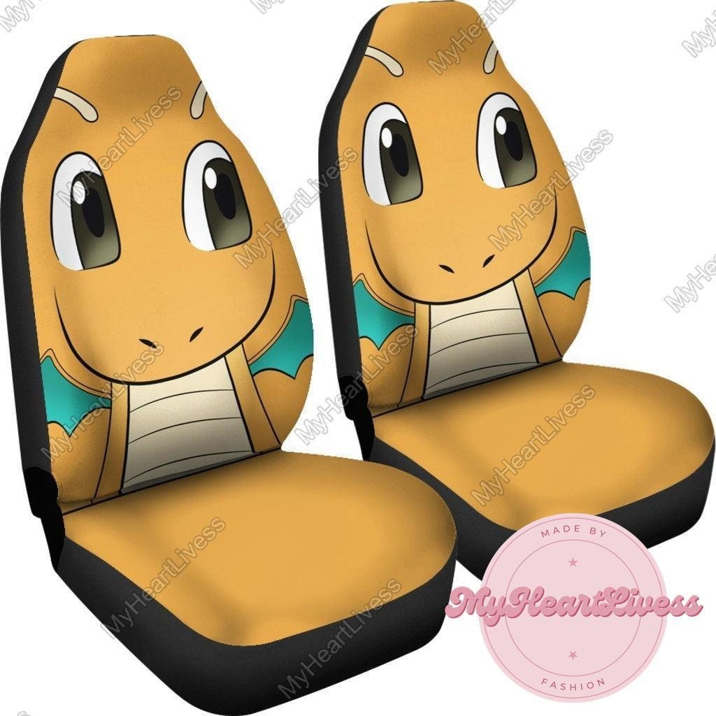 Dragonite PKM Car Seat Covers, Dragonite Car Seat Covers