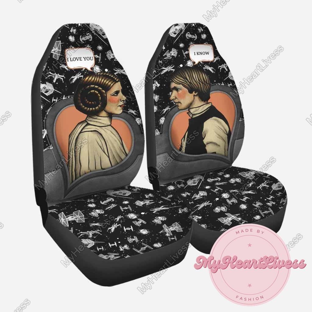 Han Solo And Leia Car Seat Covers, Star Wars Car Seat Covers