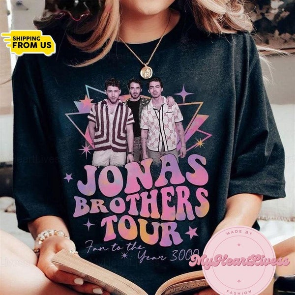 Jonas Brothers T-Shirt, Jonas Brothers Tshirt Men, Joe Jonas Sweatshirt, Jonas Brothers 2023 Tour Shirt, Shirt For Women, Daddy Shirt