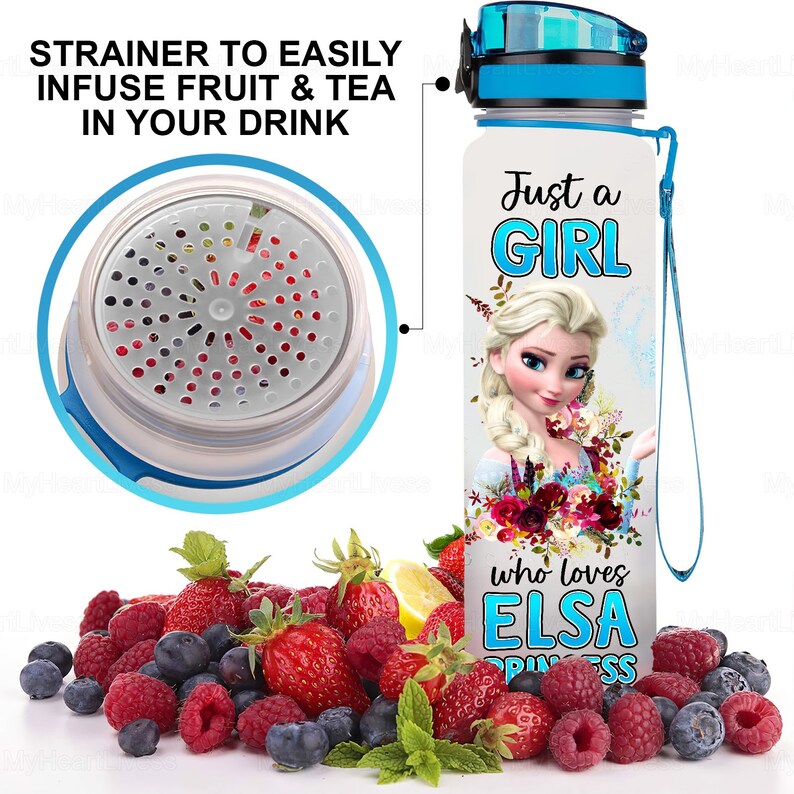 Elsa Frozen Water Bottle Elsa Frozen Personalized Disney Etsy Canada