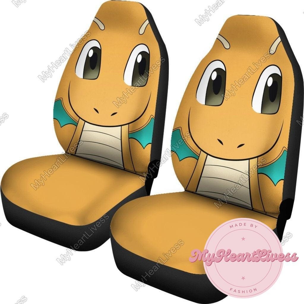 Dragonite PKM Car Seat Covers, Dragonite Car Seat Covers