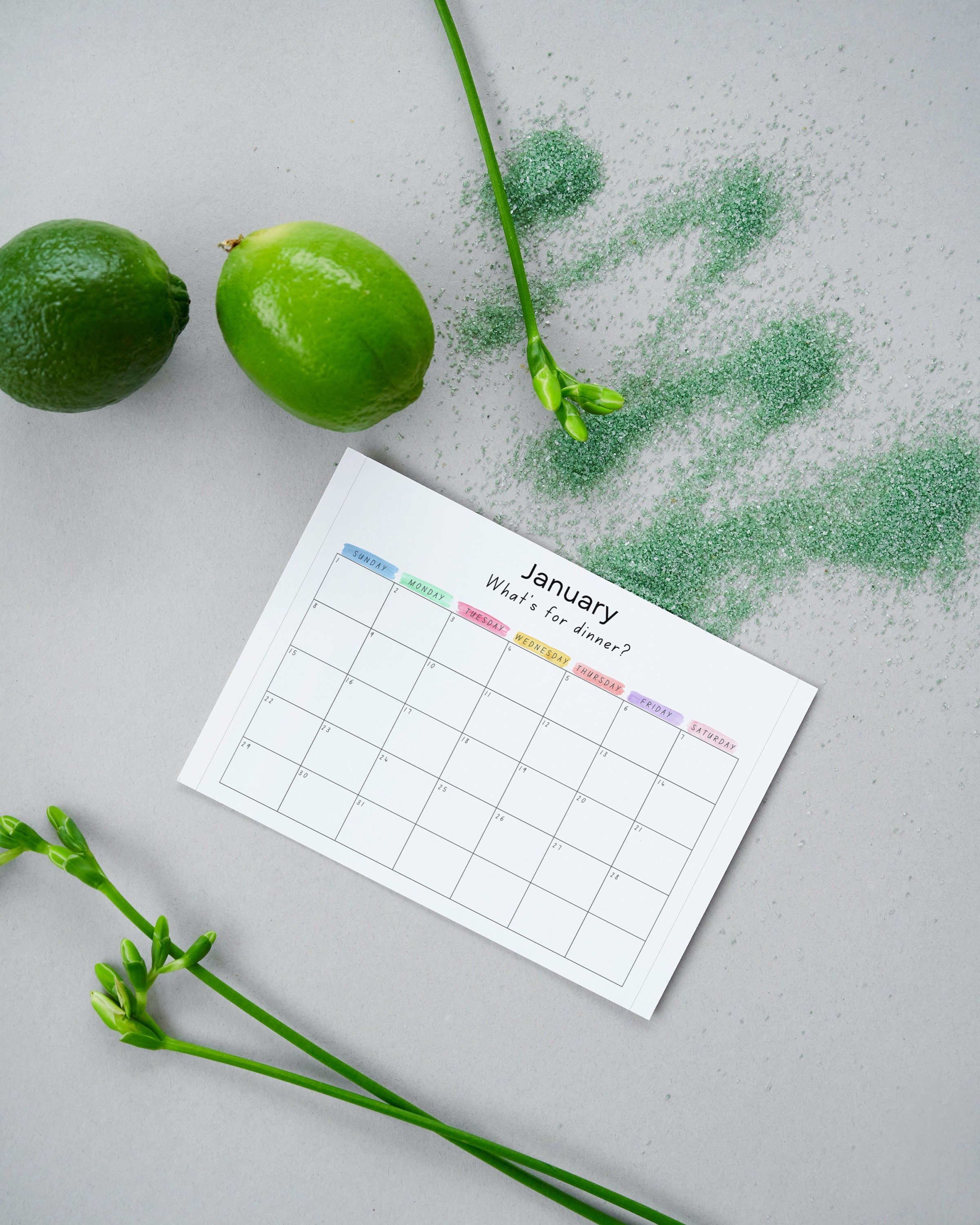 Printable Monthly Meal Planner 2023 Dinner Plan Calendar - Etsy