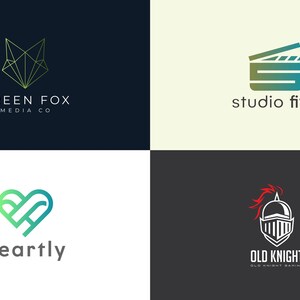 Benutzerdefiniertes Logo-Design, Premium-Logo-Design, Minimalistisches Logo, Logo-Design Individuell für Unternehmen, Boutique-Logo-Design, Start-Logo-Design Bild 3