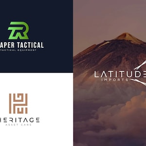 Diseño de logotipo personalizado, diseño de logotipo premium, logotipo minimalista, diseño de logotipo personalizado para empresas, diseño de logotipo boutique, diseño de logotipo de inicio imagen 4