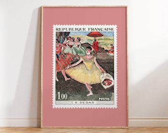 Degas Ballerina Art Print: French Impressionist Home Decor (Digital Download)