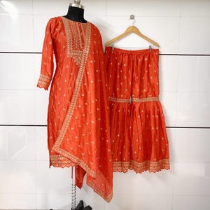 New designer Embroidered Salwar Kameez with Heavy Dupatta Neck Pattern Suit, Salwar Kameez, Wedding Sharara,Plus size Dress, suits for Eid