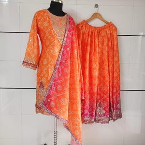Multicolor Pakistani designer 3 Piece Heavy Sequence Embroidered Salwar Kameez with Dupatta, Indian Dress, Wedding Sharara, Pakistani suit