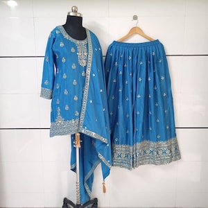 Beautiful Ready to wear Women Plazo Set for wedding, Salwar Kameez for women, Women Top Plazo Set, Pakistani suit for women, Wedding suit