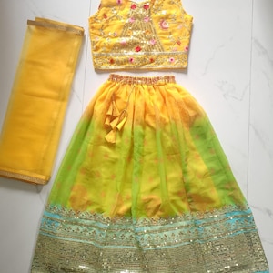 Kid Dress, Kids Lehenga choli, Girls Traditional wear, Kid lehenga, Navratri dress, Ethnic Indian wear, Chaniya choli, Girls Wedding lehenga
