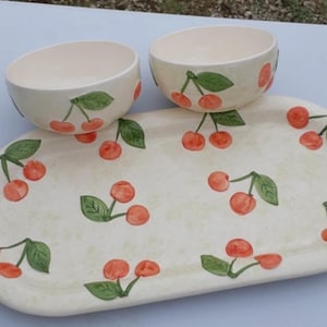 Porcelain dishes and bowls