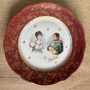 Luxury porcelain plate