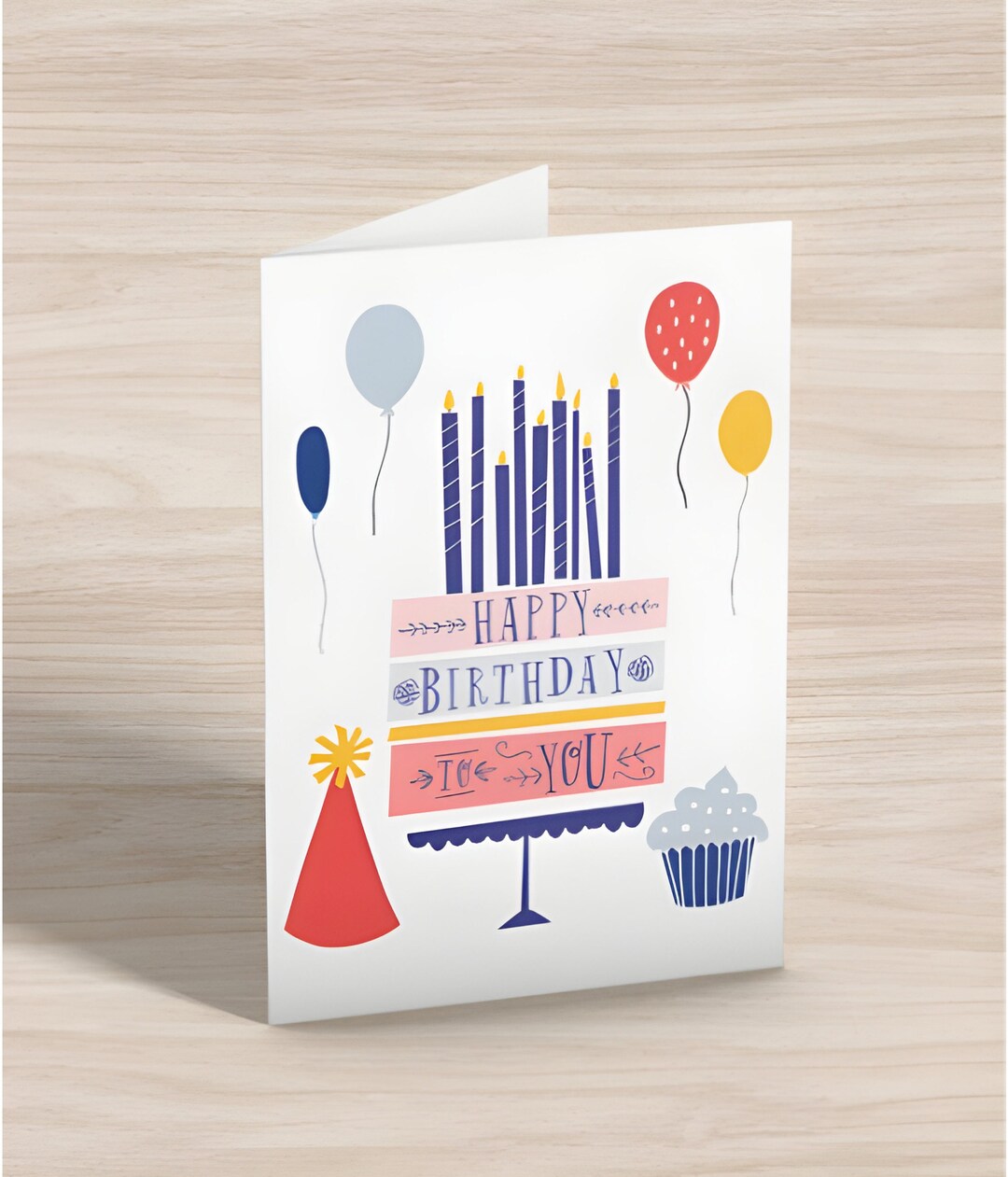 Printable Birthday Card PDF Printable Birthday Card - Etsy