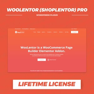 Woolentor Pro Elementor Addon & Builder with License Key and Auto-Updates from WordPress Dashboard | Single Website | Instant Download