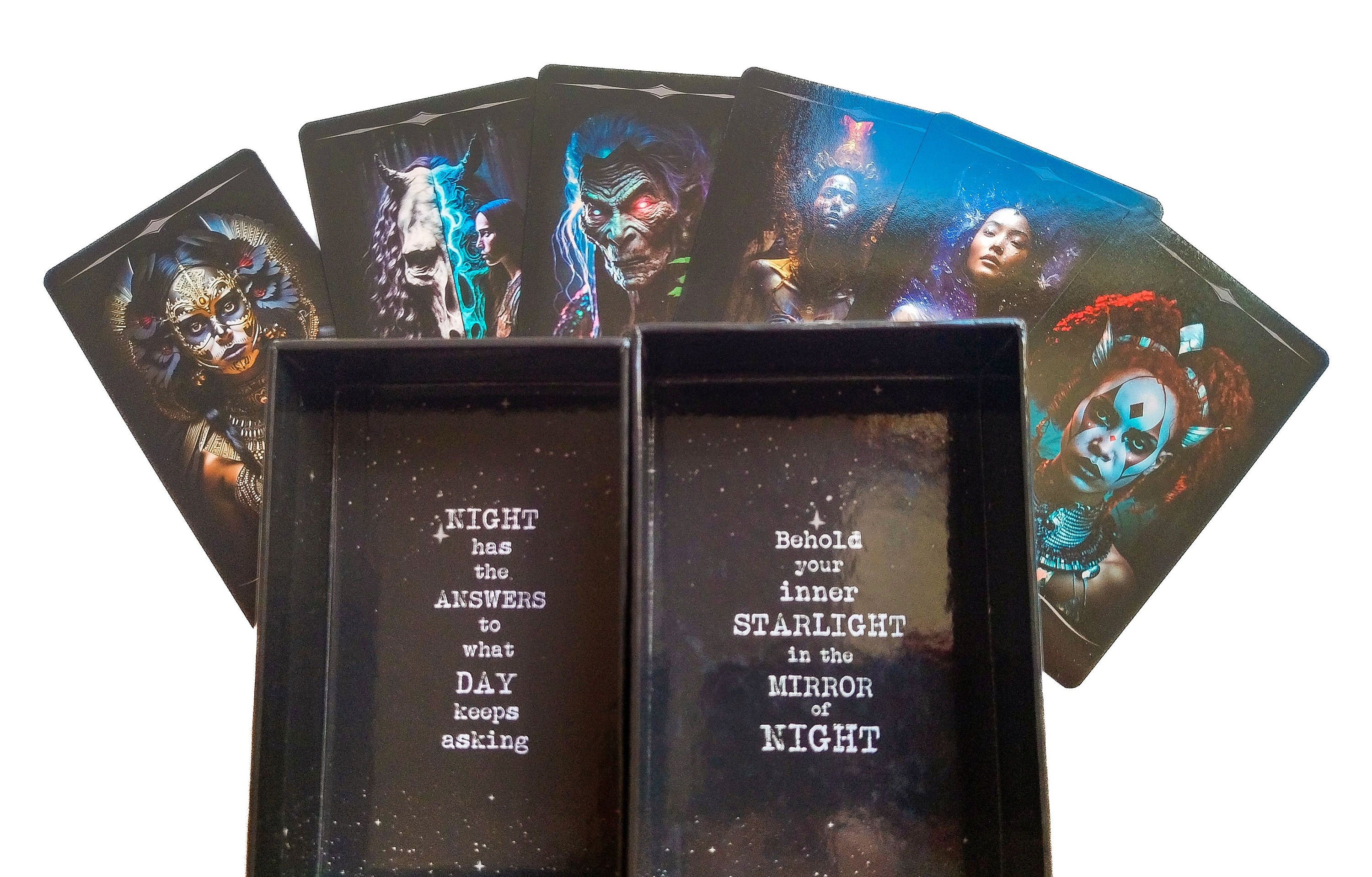 Oracle Dark Mirror Oracle Cards Oracle Card Board Deck Games Playing Cards For P