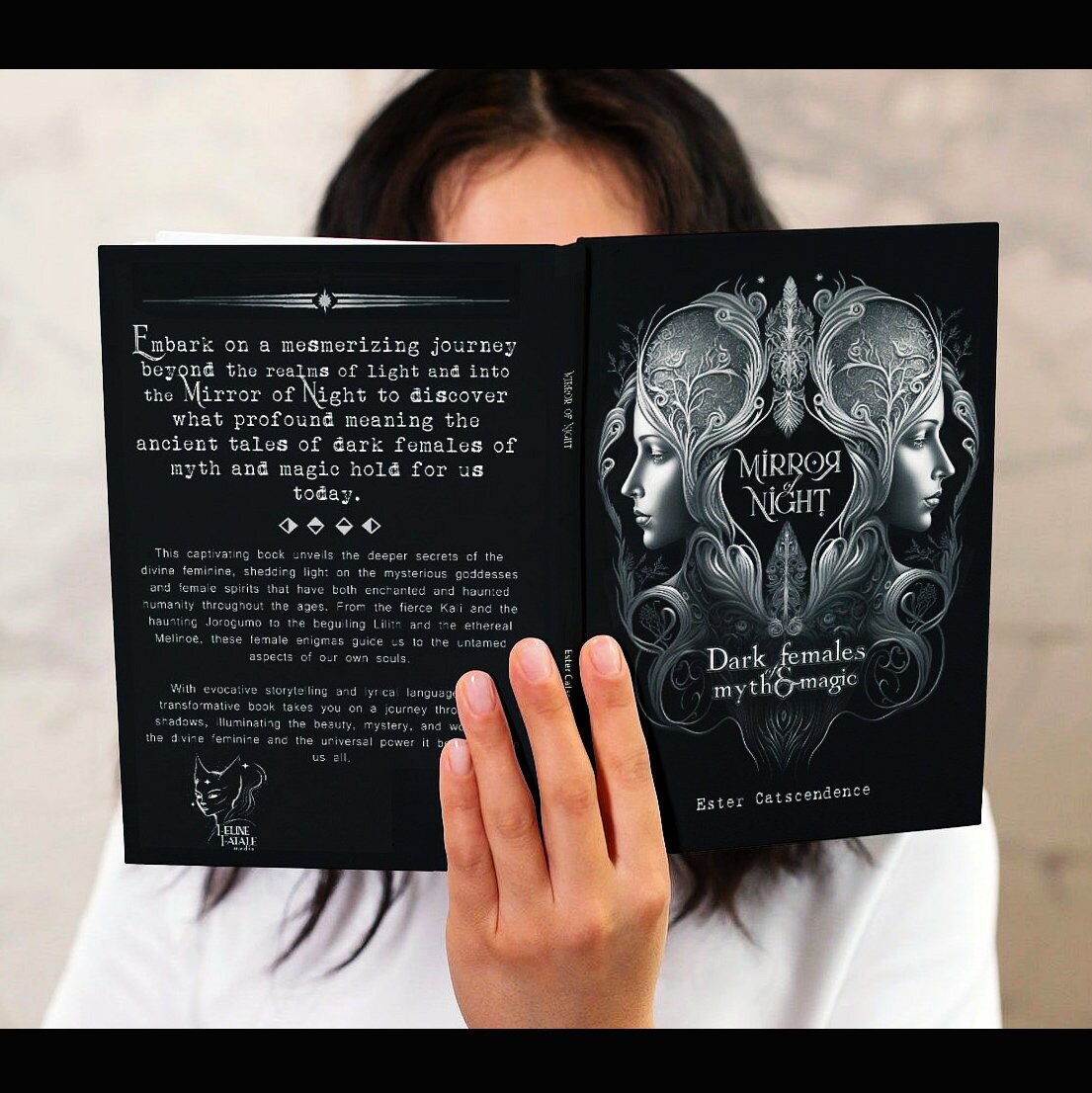 Mirror of Night Dark Females of Myth & Magic an Illustrated Bookshadow