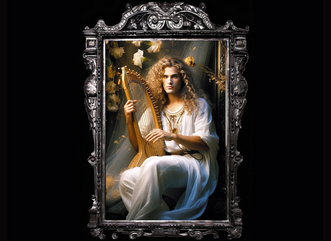 Apollo - Greek God of Music and Prophecy, Muse Poster, Handsome ...