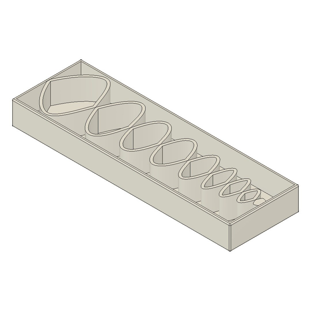 Knife Scale STL File for 3D Printer, Balanced Rocks Design, Digital