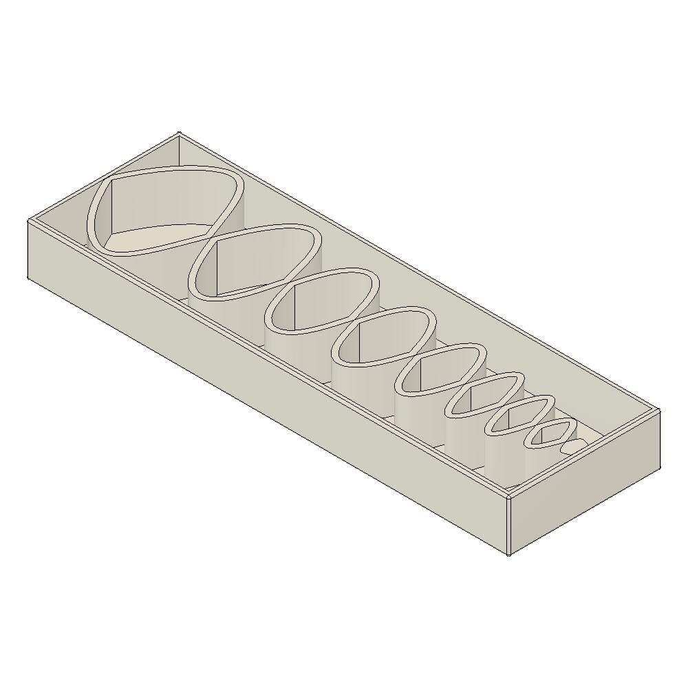 Knife Scale STL File for 3D Printer, Balanced Rocks Design, Digital