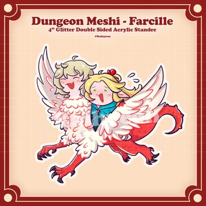 Delicious in Dungeon Meshi Farcille Marcille Falin Charms and Standee ...